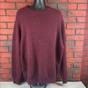 Cabela's Red Wool Men's Sweater 2XL – Rugged,‎ Outdoor, Vintage